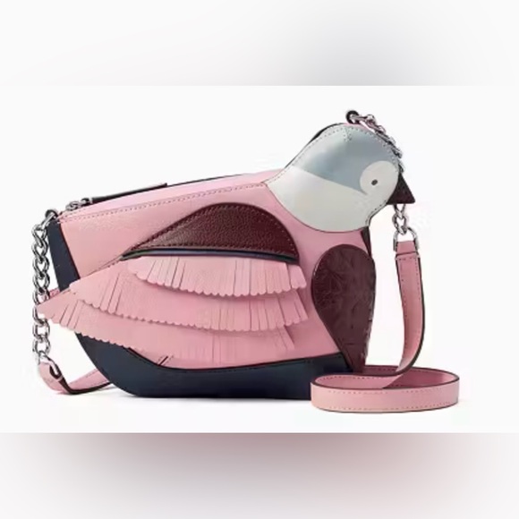 kate spade Handbags - Kate Spade Lover Birds Bird Crossbody Leather Bag